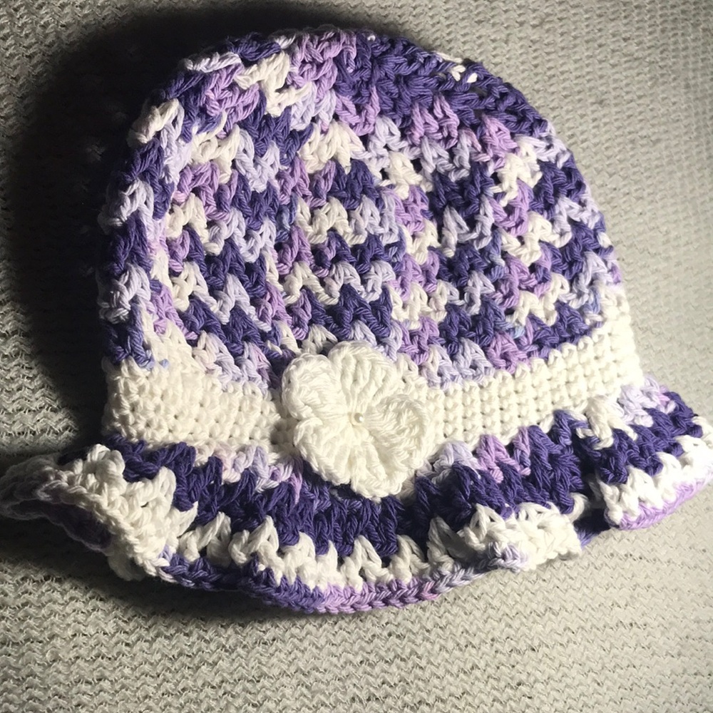 Handmade Crochet Spring Hat